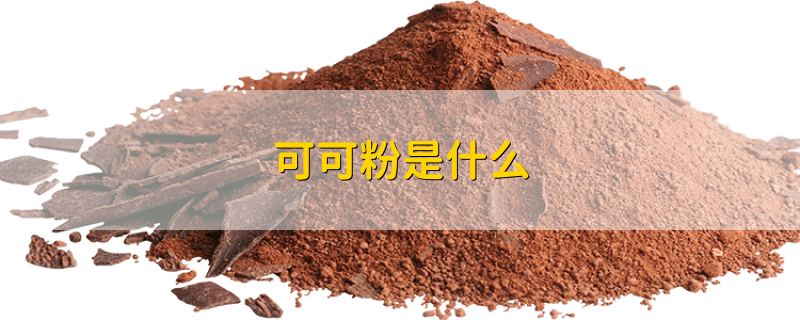 可可粉是什么